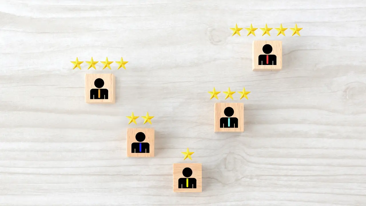 Ícones com estrelas