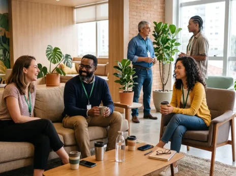 Reunião entre pessoas