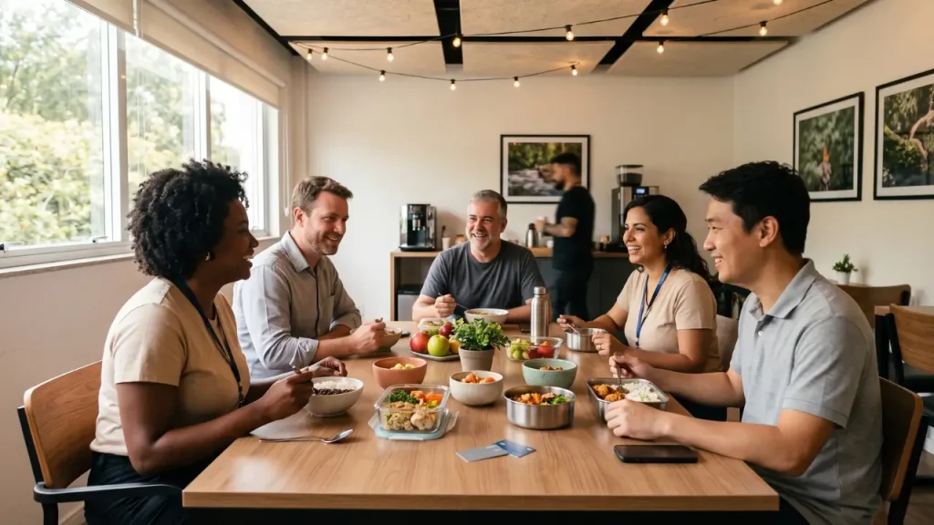 Reuni&atilde;o entre pessoas